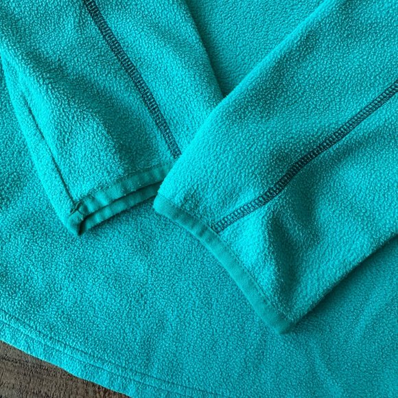 Magellan Outdoors Womens Turquoise Fleece Pullover Half-Zip XL - Picture 4 of 7